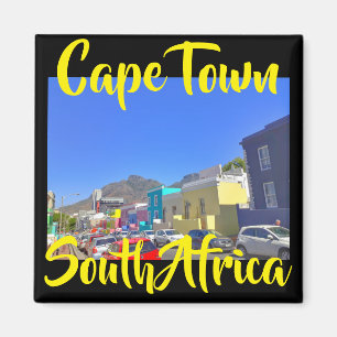 Kapstaden Bo Kaap City View Magnet