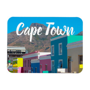 Kapstaden Bo-Kaap Cityscape South Afrika Magnet