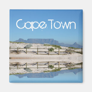 Kapstaden Bord Mountain ZA South Afrika Magnet