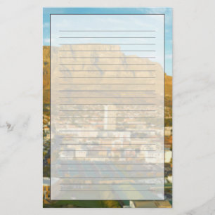 Kapstaden Cityscape med Bord Brevpapper