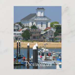 Kapstaden Provincetown Massachusetts Post Card Vykort