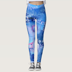 Kapstaden - södra Afrikan Leggings