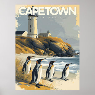 Kapstaden, södra Afrikan Poster