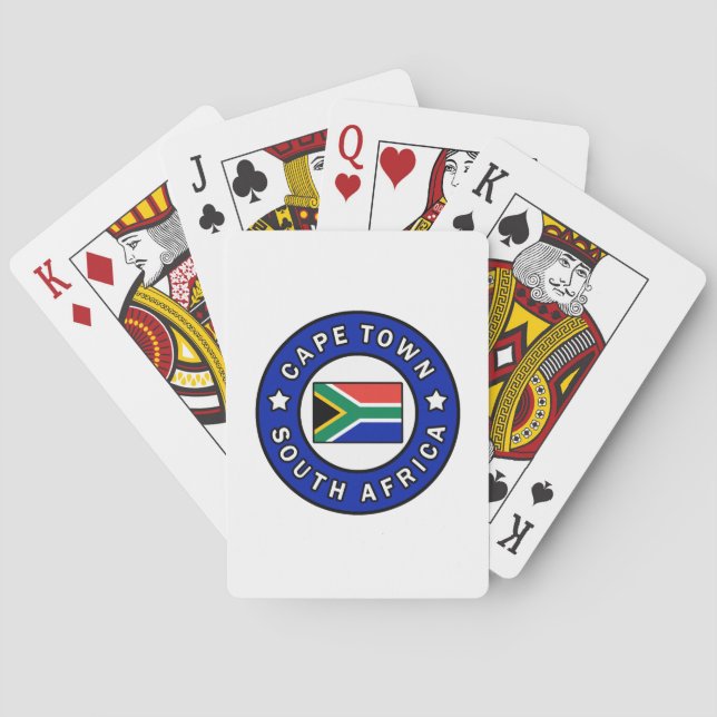 Kapstaden South Afrika Casinokort (Baksidan)
