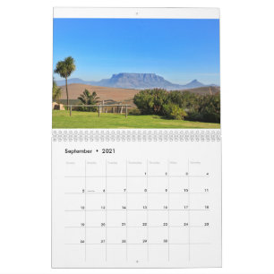 Kapstaden South Afrika Nature Architecture City Kalender