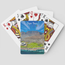 Kapstaden, Sydafrika - Utsikt över Table Mountain