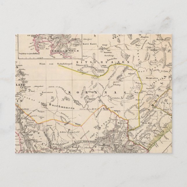 Kapstaden, Sydafrika Vykort (Framsida)