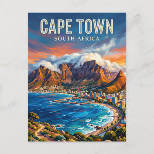 Kapstaden Sydafrika Vykort