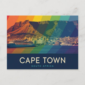 Kapstaden sydafrika vykort
