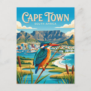 Kapstaden Sydafrika Vykort