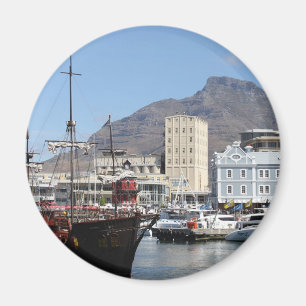 Kapstaden V&A Waterfront, södra Afrikan Magnet