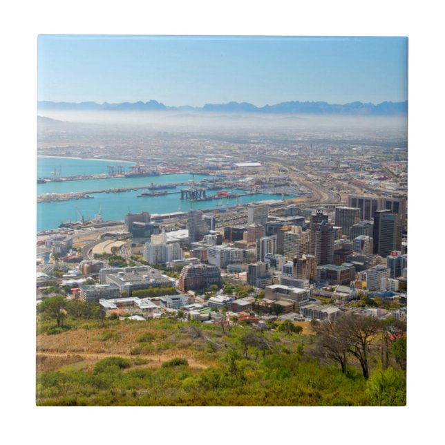 Kapstaden, Västra Kapprovinsen, Sydafrika 3 Kakelplatta (Framsidan)