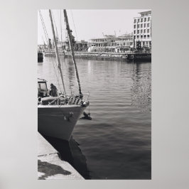 Kapstaden Waterfront Harborl Kodak Film Poster