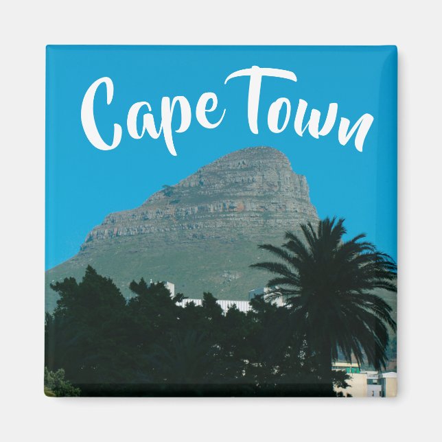 Kapstadens Lejona chef ZA South Afrika Magnet (Framsidan)