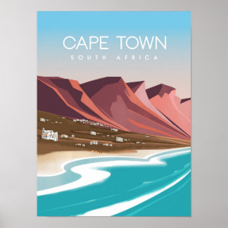 Kapstadens södra afrika poster
