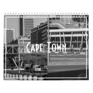 Kapstadens syd-Afrika Architecture City Kalender