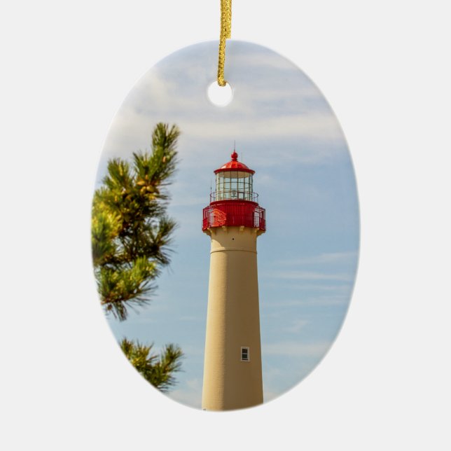 Kapstadsfyr Julgransprydnad Keramik (Framsidan)