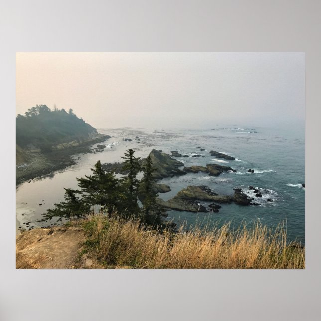 Kapstatens park, Oregon Kusten Poster (Framsidan)