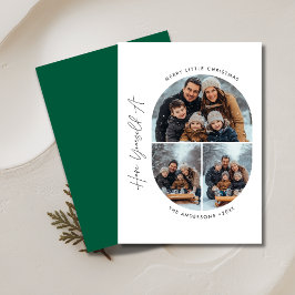 Kapsule Photo | Merry Little jul Children Family Julkort