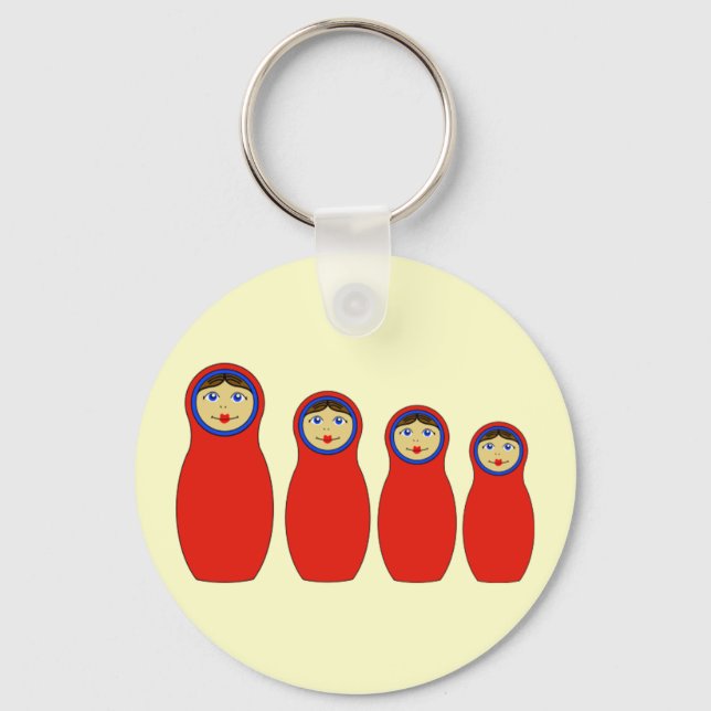 Kapta Peg Dolls Nyckelring (Framsida)