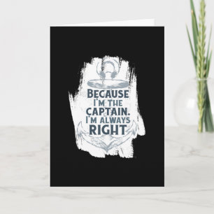 KAPTAIN ANCHOR QUOTE KORT
