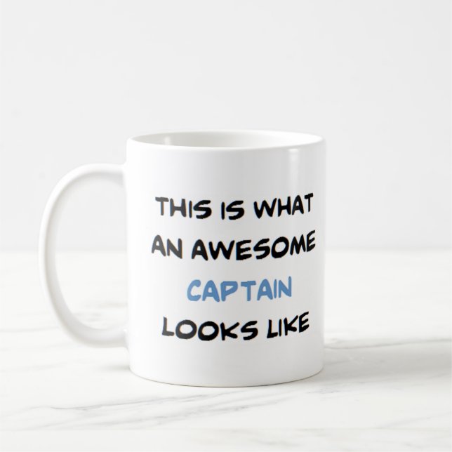 kapten3, fantastisk kaffemugg (Vänster)