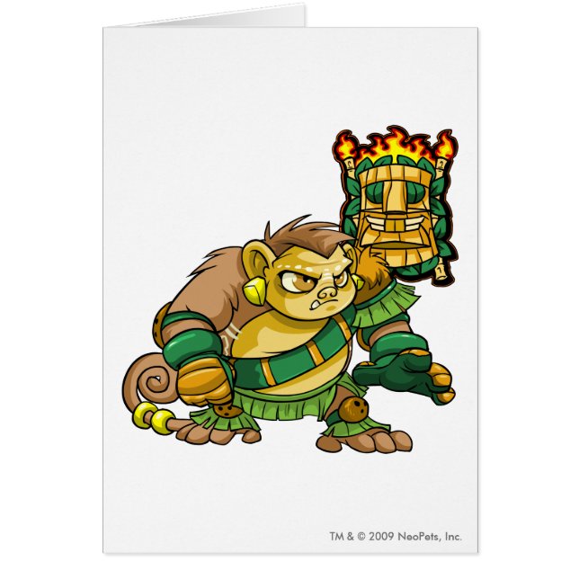 Kapten 1 för gåtaölag hälsningskort (Framsidan)