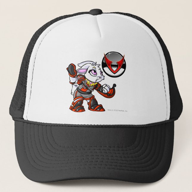 Kapten 1 för lag för Virtupets utrymmestation Truckerkeps (Framsida)