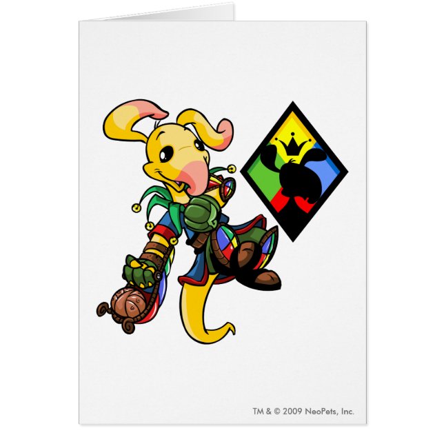 Kapten 1 för Roo ölag Hälsningskort (Framsidan)