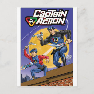 Kapten Action- Murphy Anderson Vykort