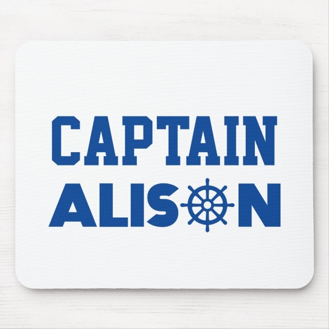 Kapten Alison Musmatta (Framsidan)