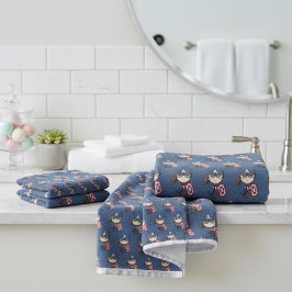Kapten America Bath Towel Set
