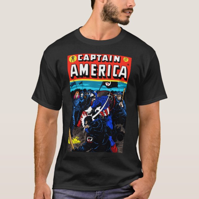 Kapten America  T Shirt (Framsida)