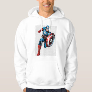 Kapten Amerika Hoodie