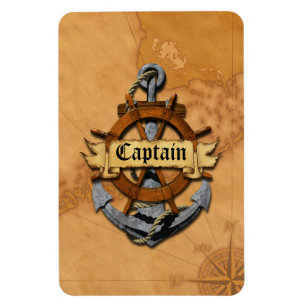Kapten Anchor och Wheel Magnet