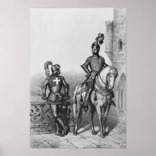 Kapten av bågskyttarna av Paris Poster