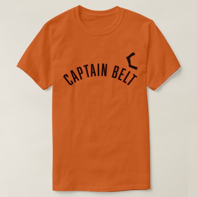 Kapten Bälte T Shirt (Design framsida)