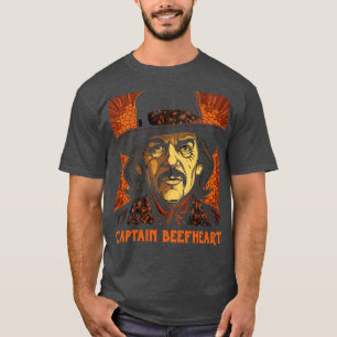 Kapten Beefeart Retro Original Fläkt Art T Shirt