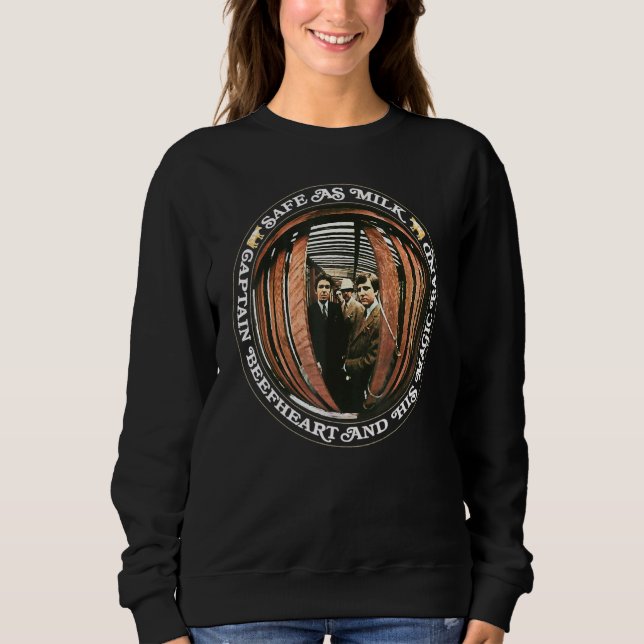 Kapten Beefeart Säker som Mjölk T Shirt (Framsida)