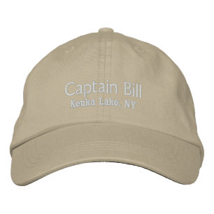 Kapten Bill Broderad Keps