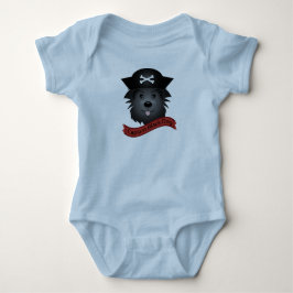 Kapten Black Hund - Baby Jersey Bodydress T-shirt