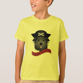 Kapten Black Hund - Kids grundläggande T-Shirt 