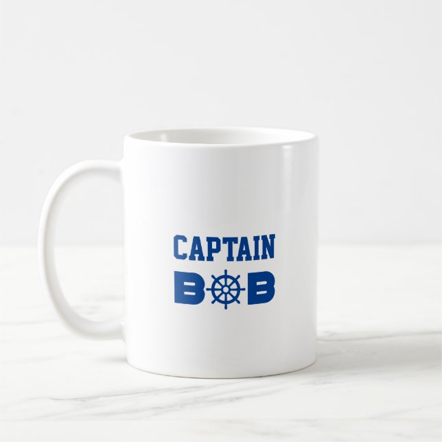 Kapten Bob Kaffemugg (Vänster)