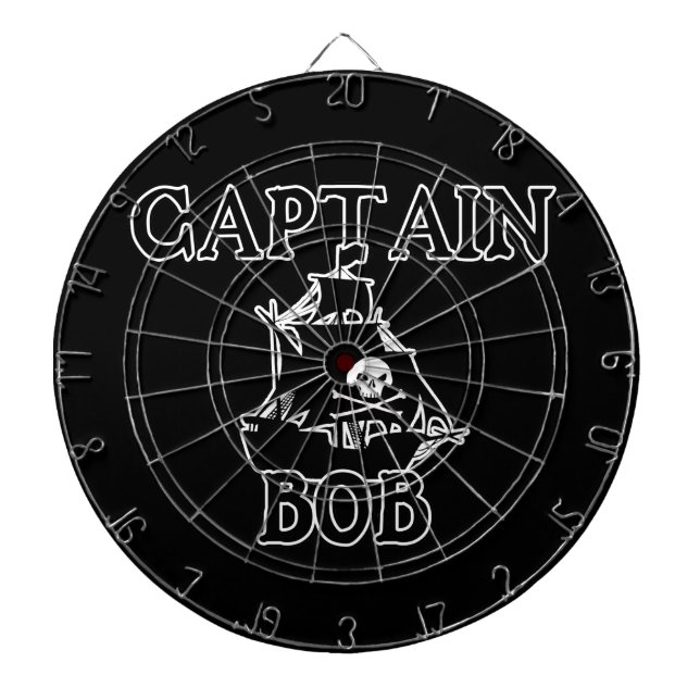 Kapten Bob (Pirat Frakt) Darttavla (Framsidan)