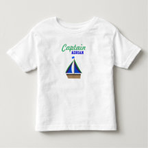 Kapten Boy's Namn Sailboat