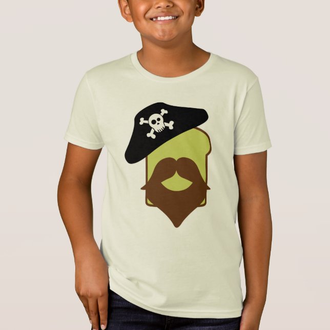 Kapten Breadbeard T-Shirt (Framsida)