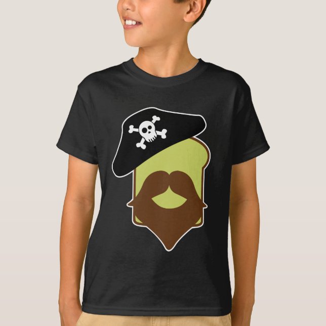 Kapten Breadbeard T-Shirt (Framsida)