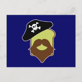 Kapten Breadbeard Vykort