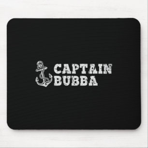 Kapten Bubba Segling Båttur Vintage Båt Ankar Musmatta