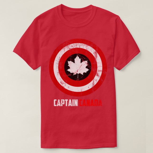 Kapten Canada T Shirt (Design framsida)